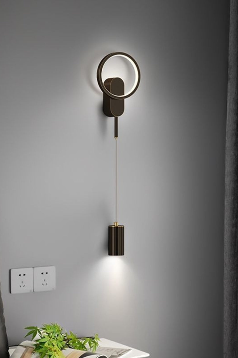 Long Strip LED Wall Lamp - view 4 | vexalamps