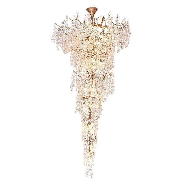Large Branch Crystal Chandelier