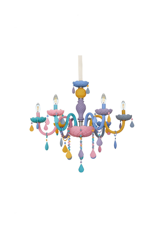 Macaron Children's Candle Chandelier | vexalamps