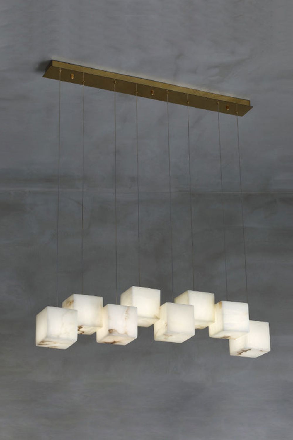 Marble Box Chandelier - vexalamps