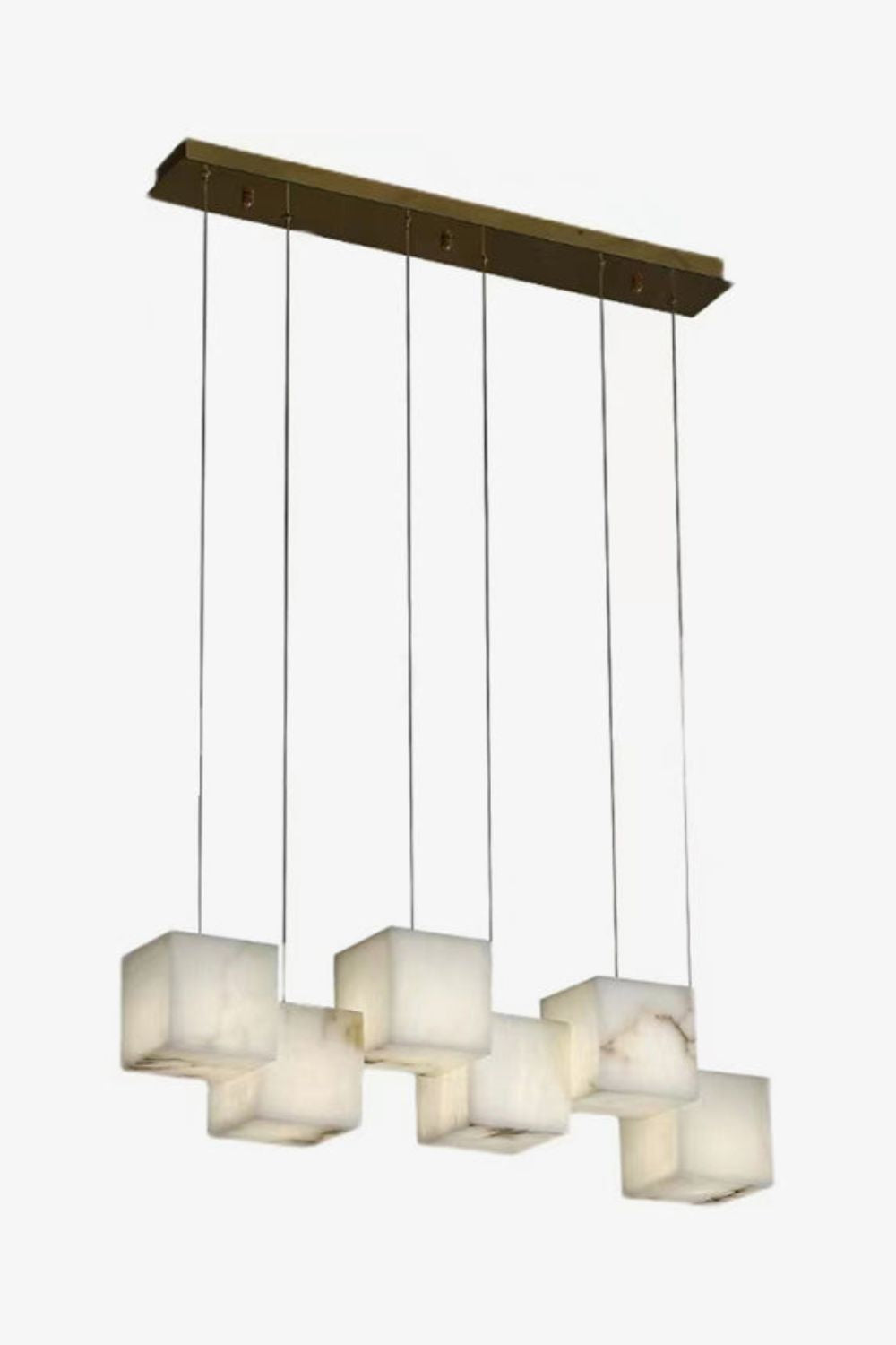 Marble Box Chandelier - vexalamps