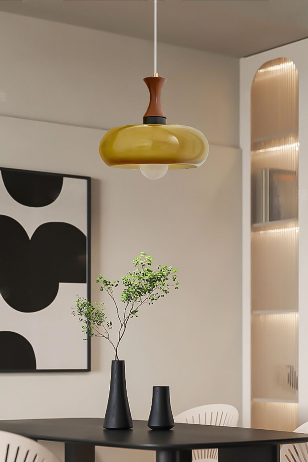 Mayon Plug In Pendant Lamp - view 11 | vexalamps