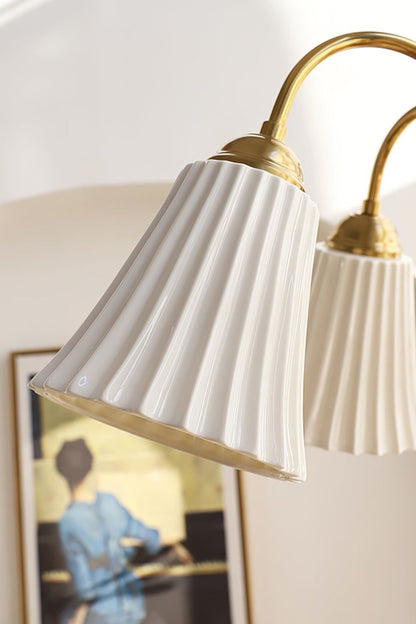 Medieval Ceramic Trumpet Chandelier - vexalamps