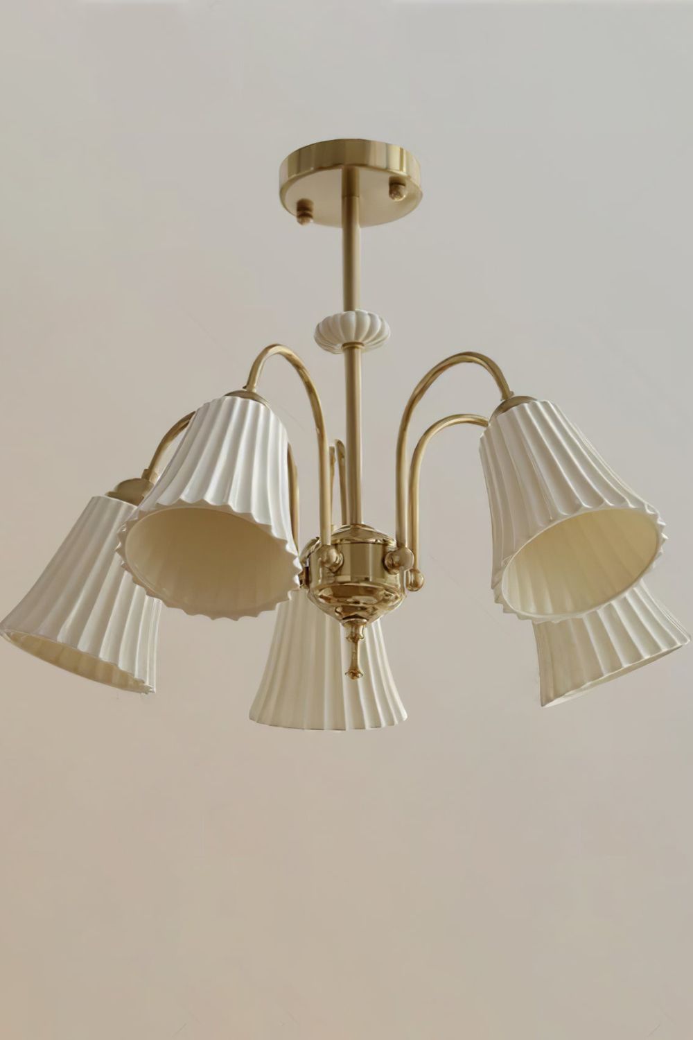 Medieval Ceramic Trumpet Chandelier - vexalamps