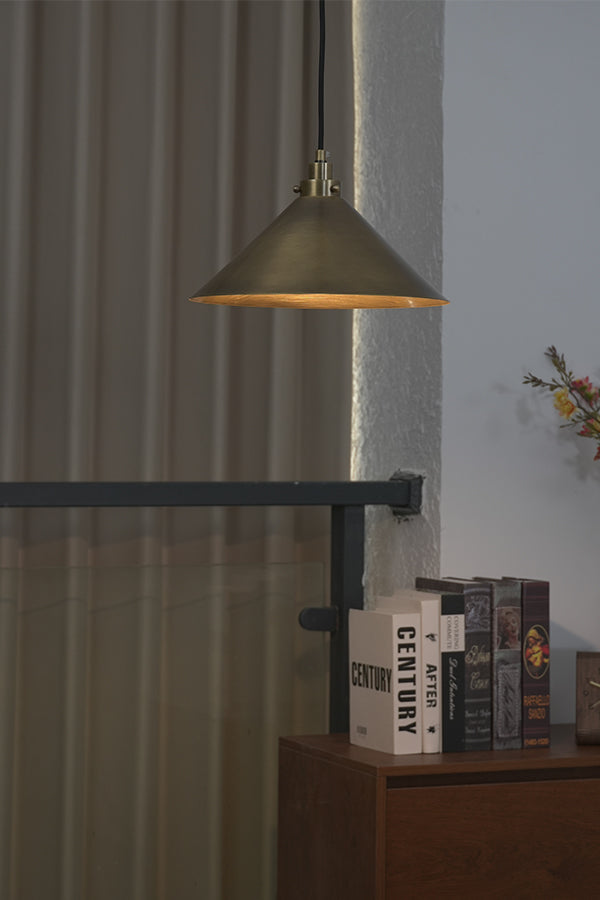 Metal Cone Pendant Light - view 12 | vexalamps