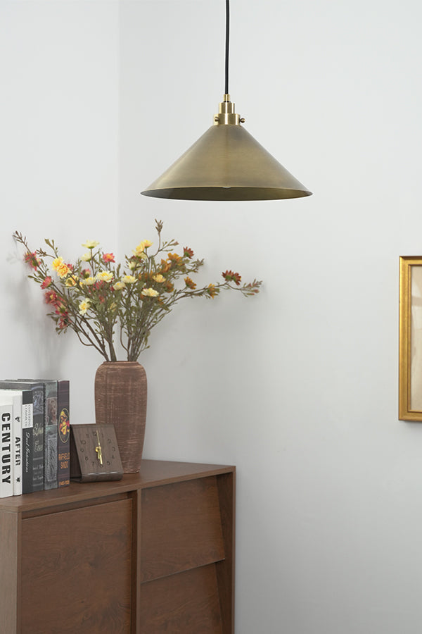 Metal Cone Pendant Light - view 15 | vexalamps