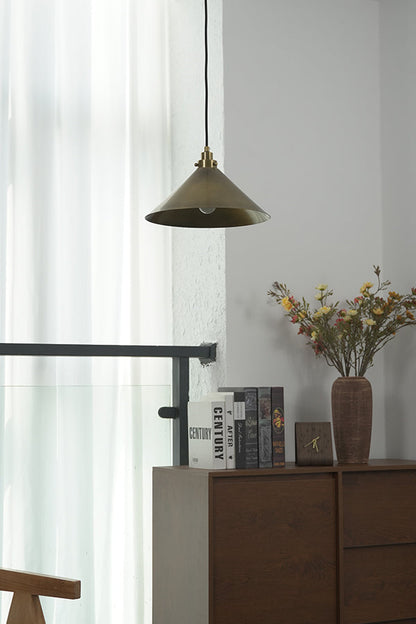 Metal Cone Pendant Light - view 16 | vexalamps