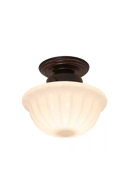 Milk Glass Ceiling Light | vexalamps
