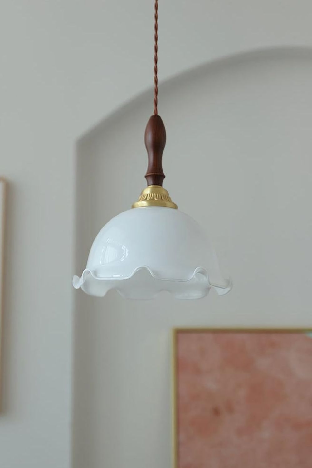 Milky Flower Pendant Light - vexalamps