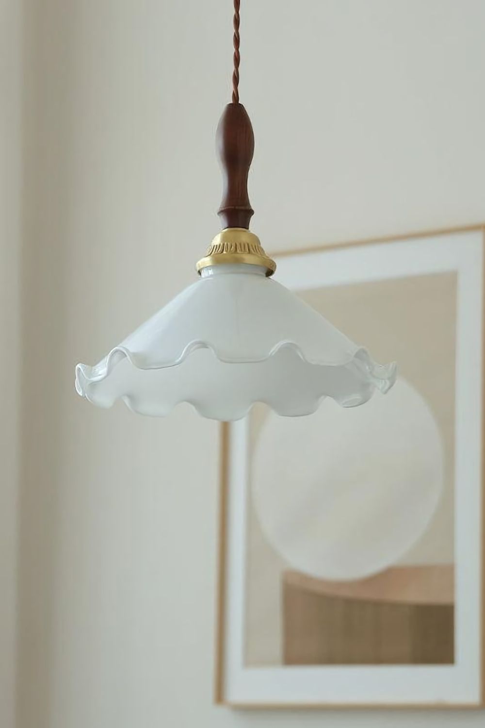 Milky Flower Pendant Light - vexalamps