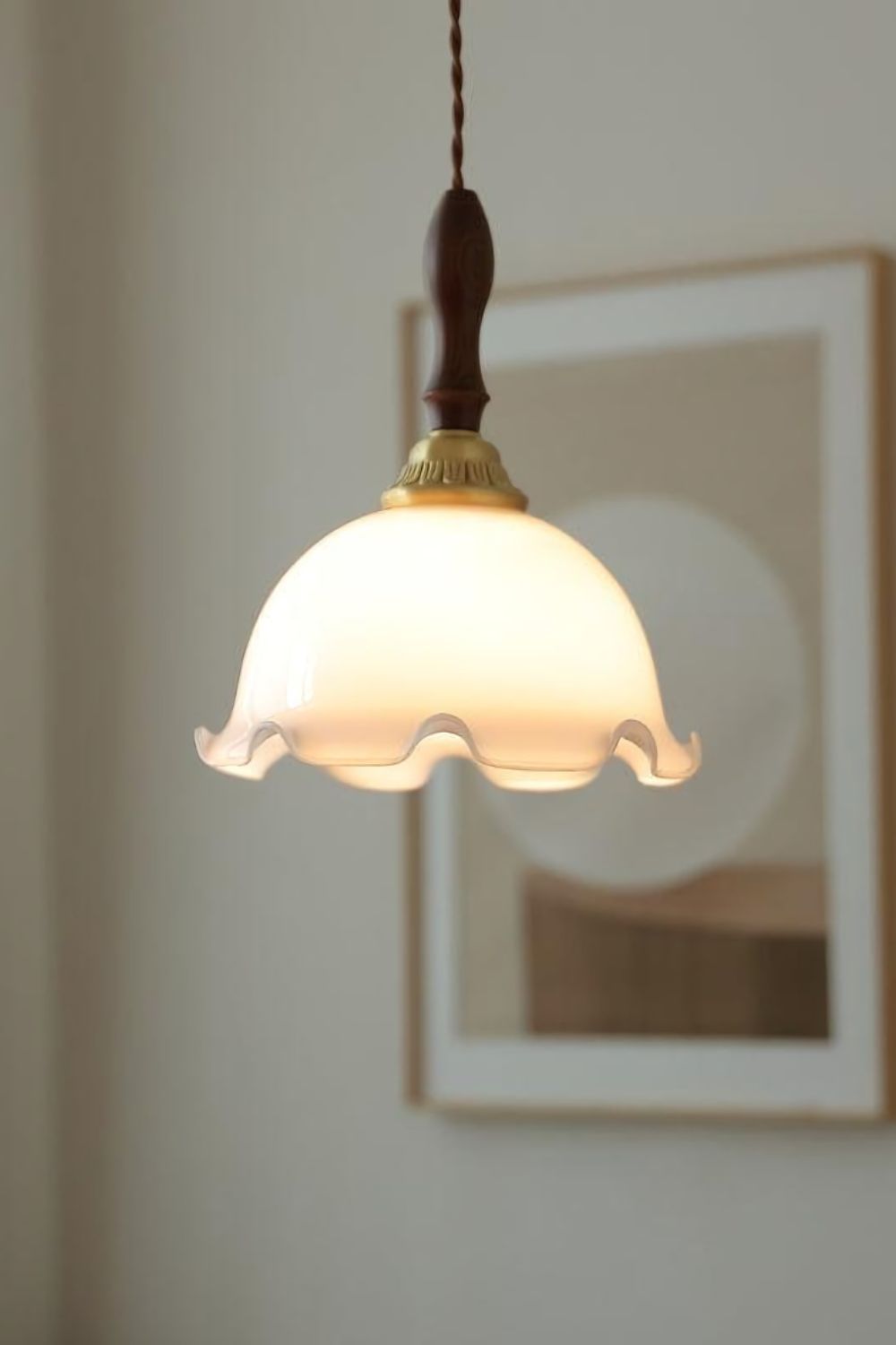 Milky Flower Pendant Light - vexalamps