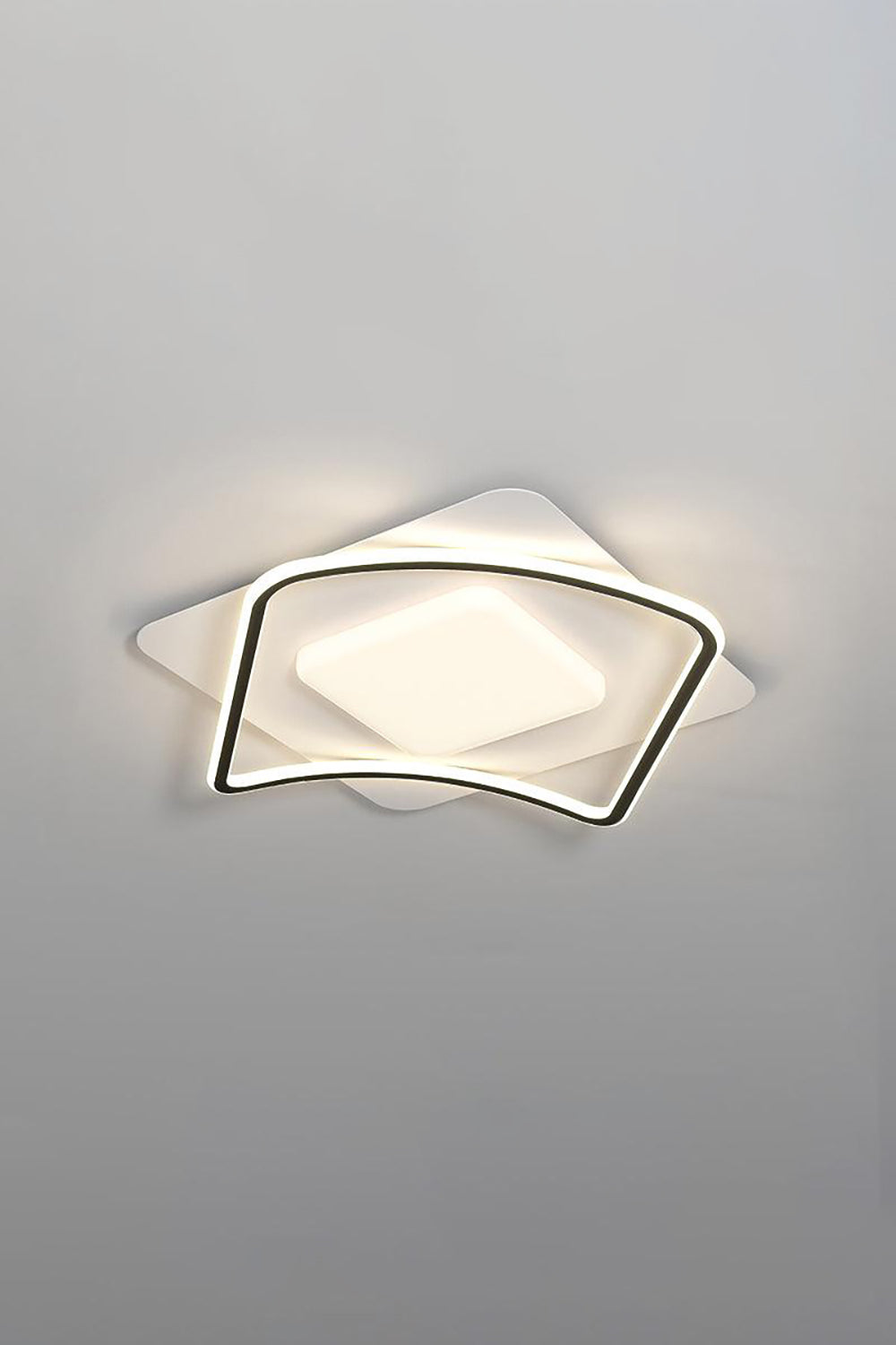 Minimalist Geometry Ceiling Light - view 10 | vexalamps