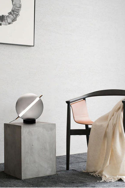 Minimalist Glass Ball Pendant Light - view 7 | vexalamps