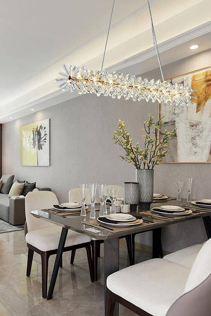 Mira Crystal Ring Chandelier - vexalamps