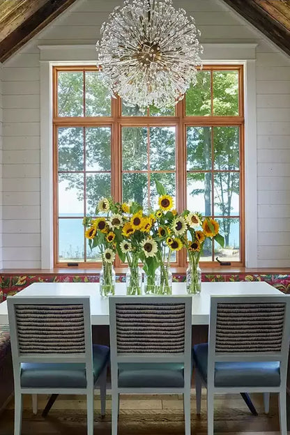 Modern Dickinson Medium Chandelier - view 10 | vexalamps