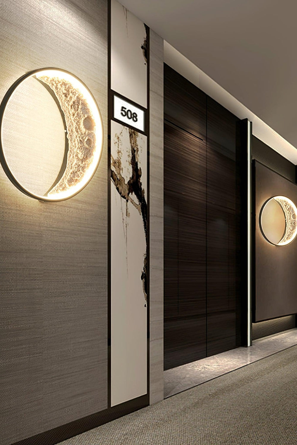 Moon Wall Lamp - view 8 | vexalamps