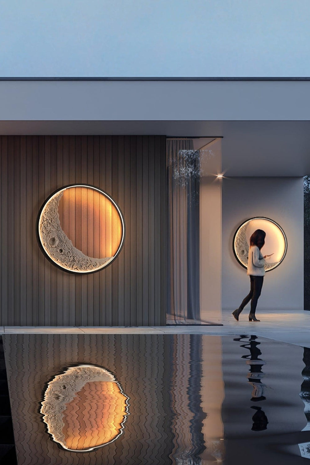 Moon Wall Lamp - view 14 | vexalamps
