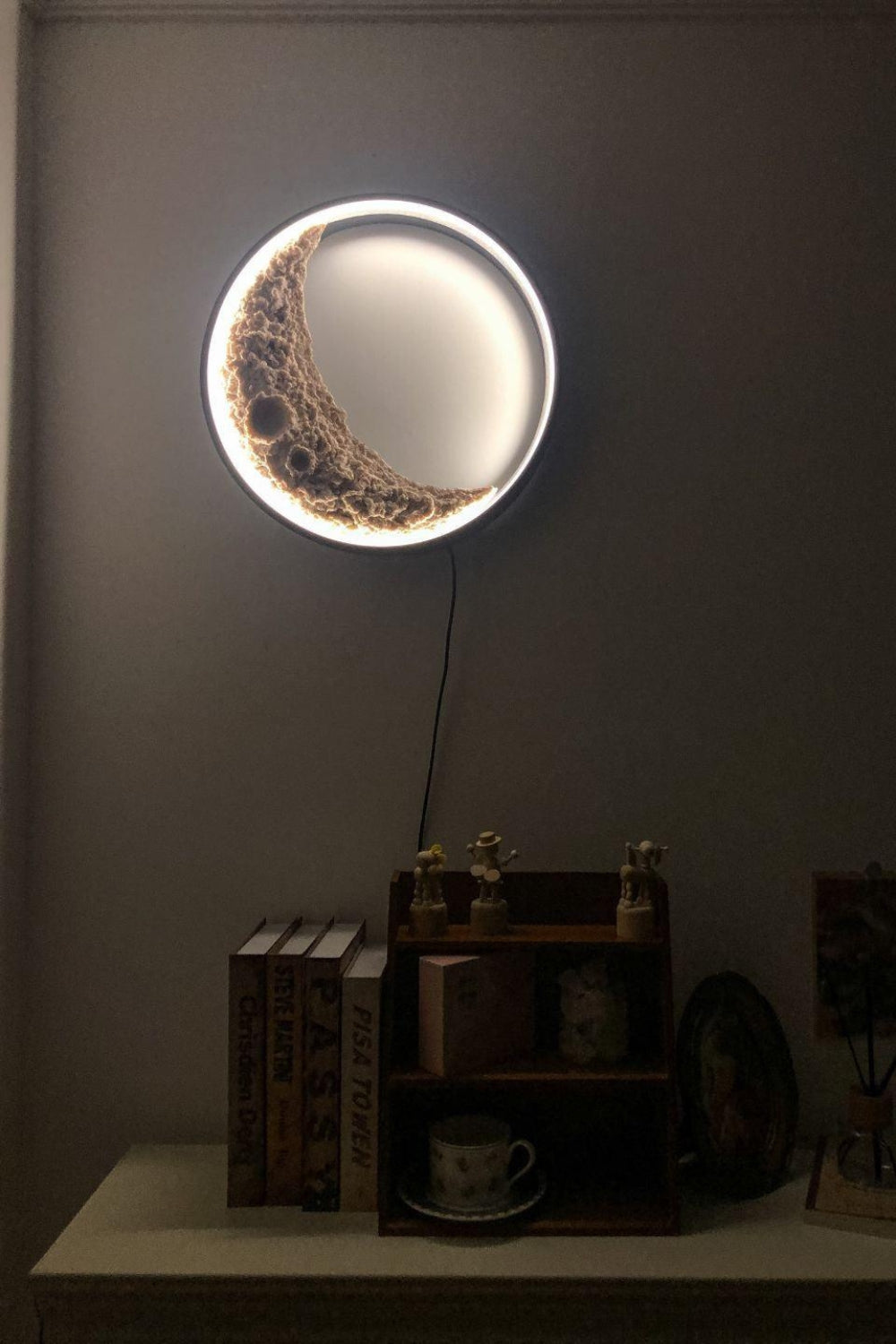 Moon Wall Lamp - view 2 | vexalamps