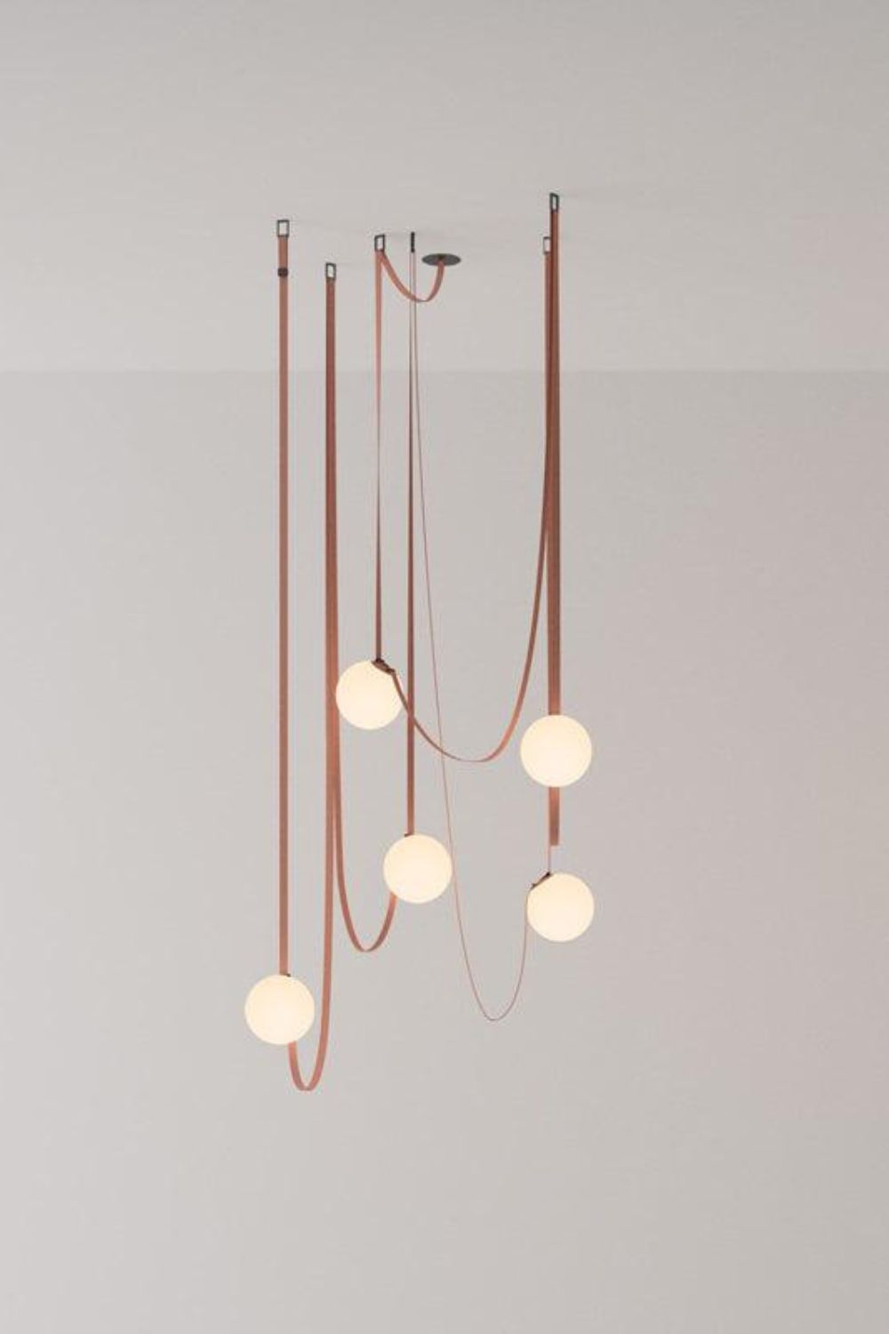 Multiple Belt Art Pendant Light - vexalamps