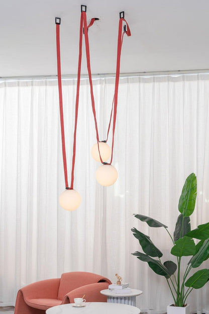 Multiple Belt Art Pendant Light - vexalamps