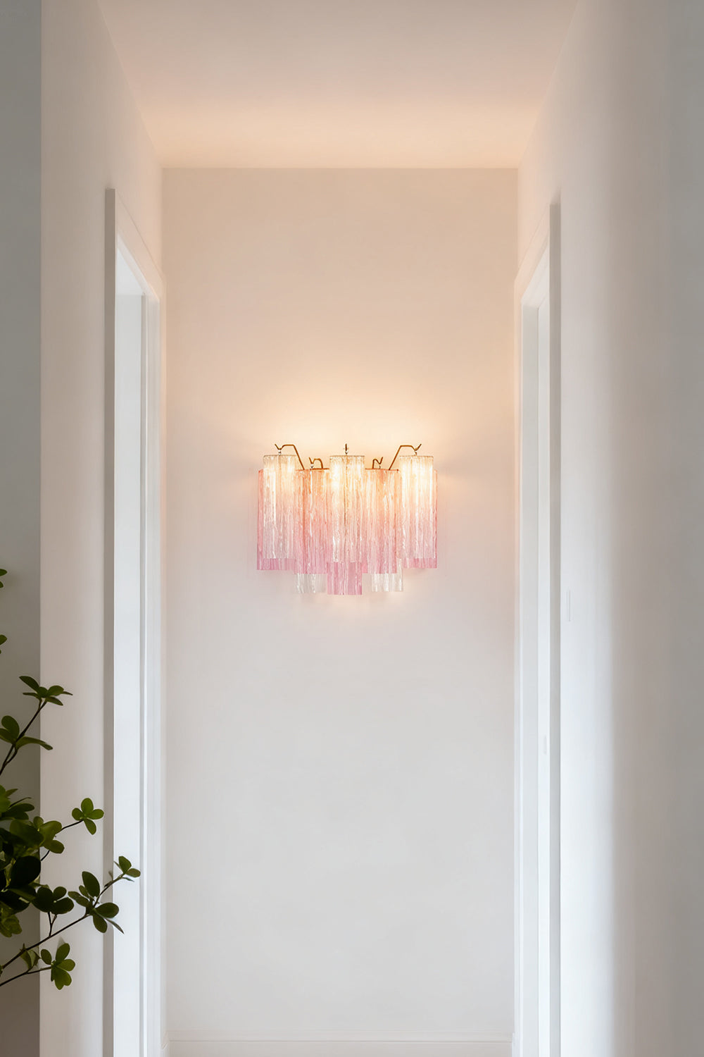 Art Style Glass Wall Lamp - view 7 | vexalamps