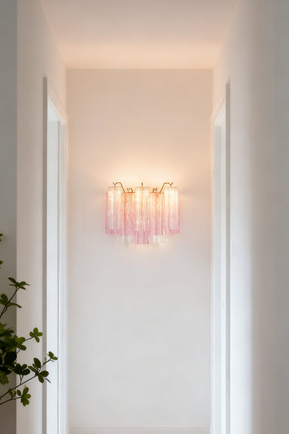 Art Style Glass Wall Lamp - view 7 | vexalamps