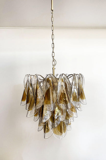 Art Amber  Glass Swallows  Chandelier - view 15 | vexalamps