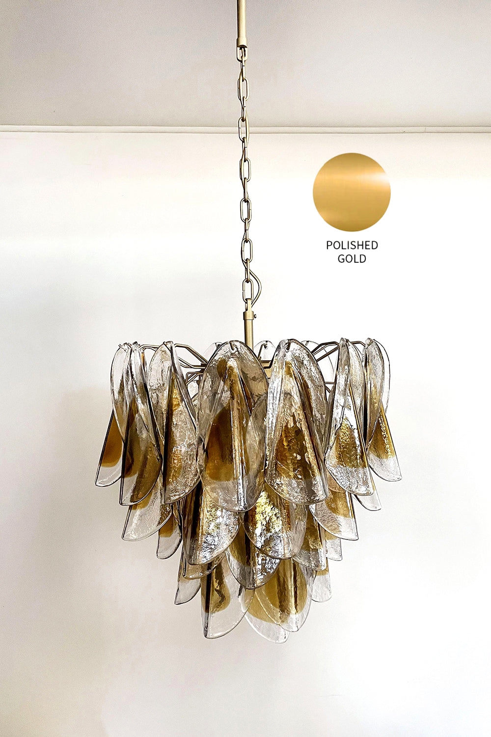Art Amber  Glass Swallows  Chandelier - view 19 | vexalamps