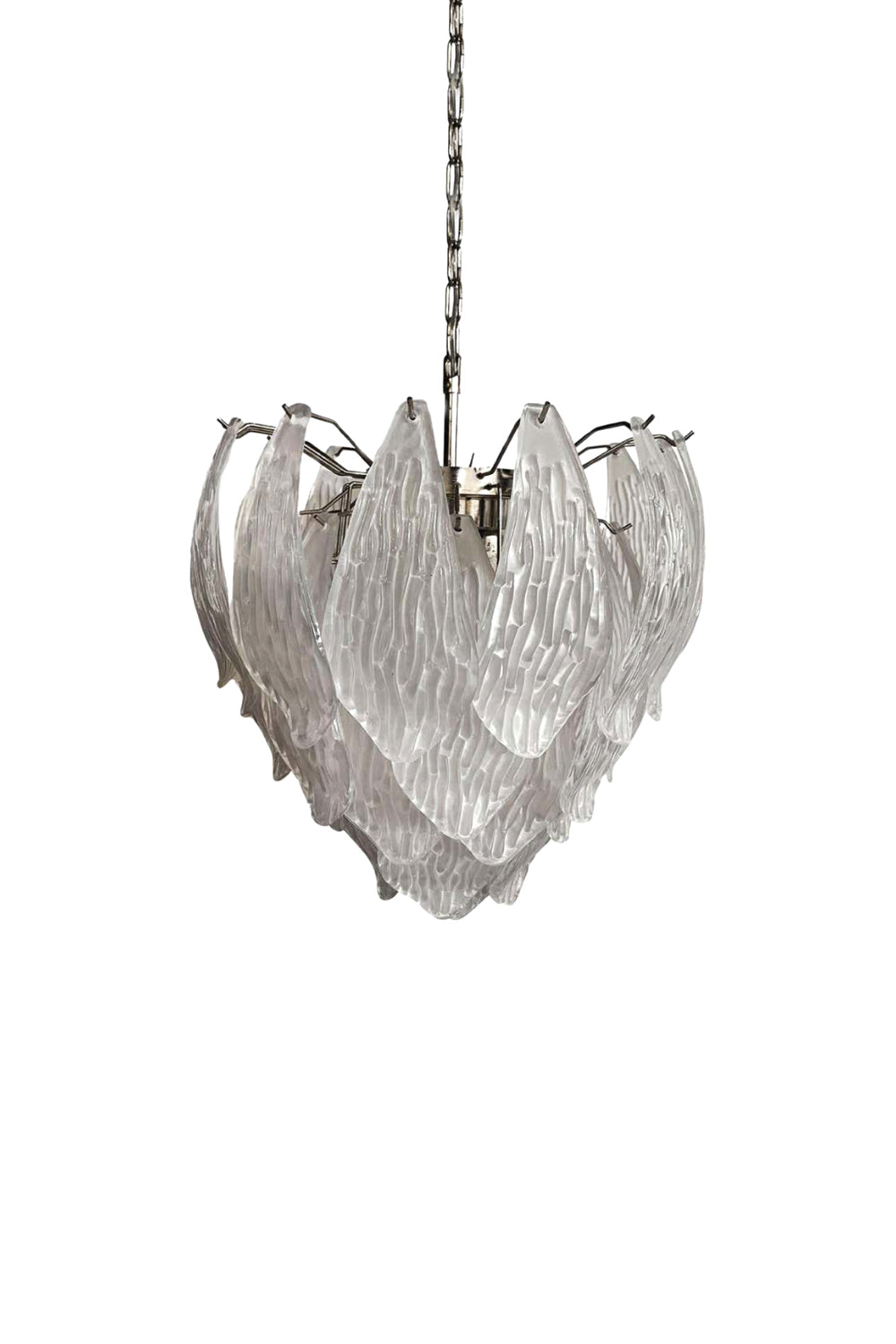 Art Glass Petal Chandelier | vexalamps