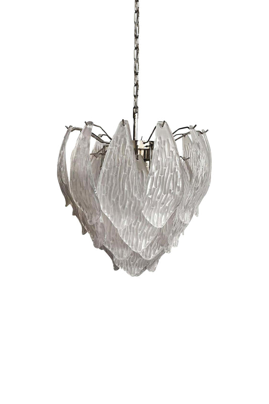 Art Glass Petal Chandelier | vexalamps