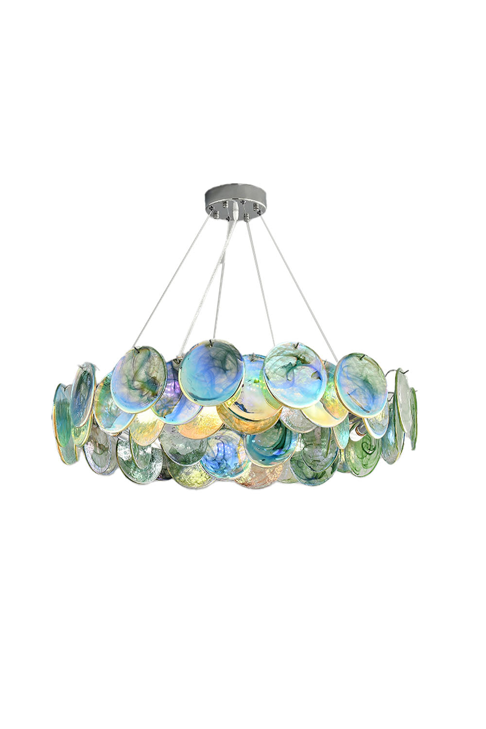 Art Rainbow Discs Chandelier - view 13 | vexalamps