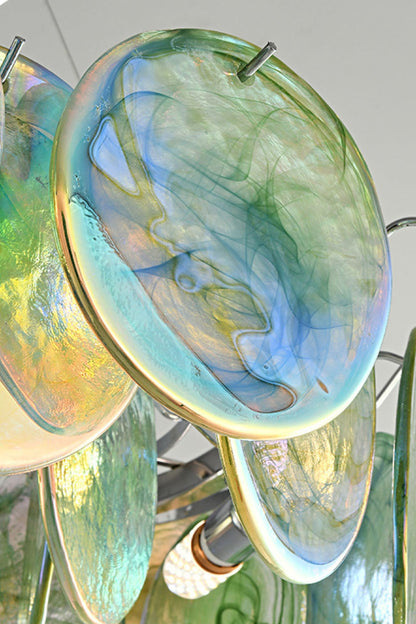Art Rainbow Discs Chandelier - view 11 | vexalamps