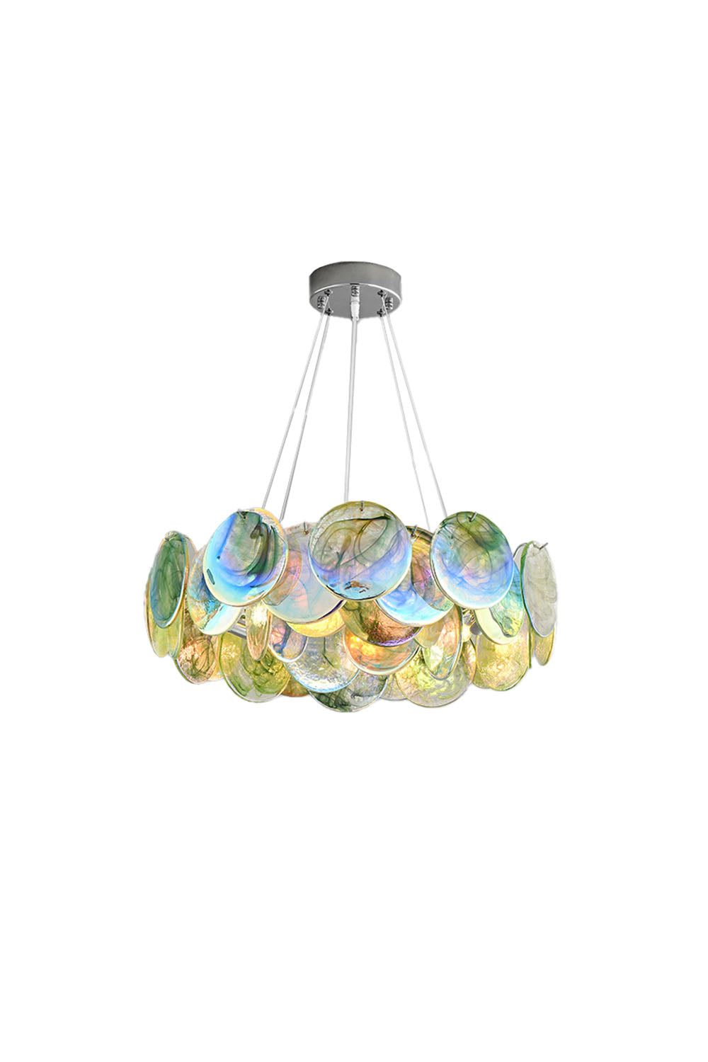Art Rainbow Discs Chandelier - view 12 | vexalamps