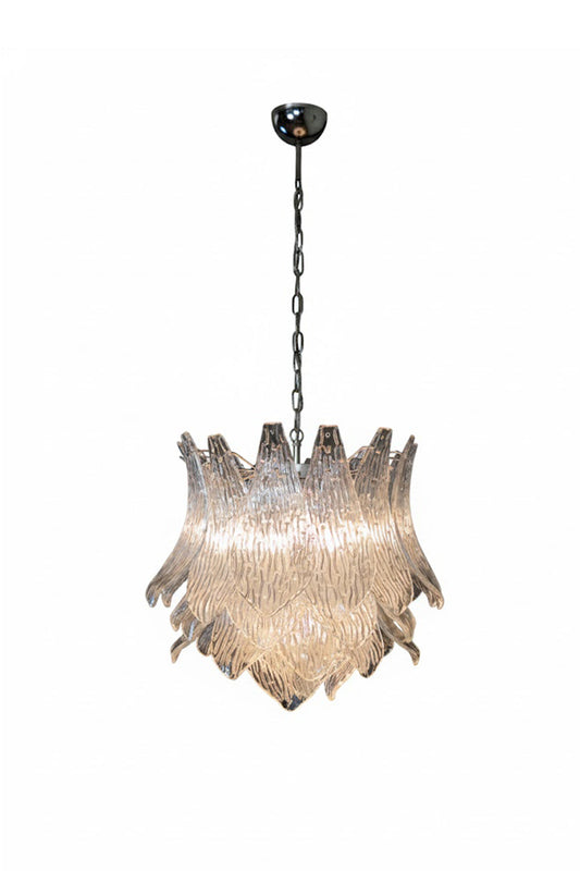 Art Ripple Leaf Glass Chandelier | vexalamps