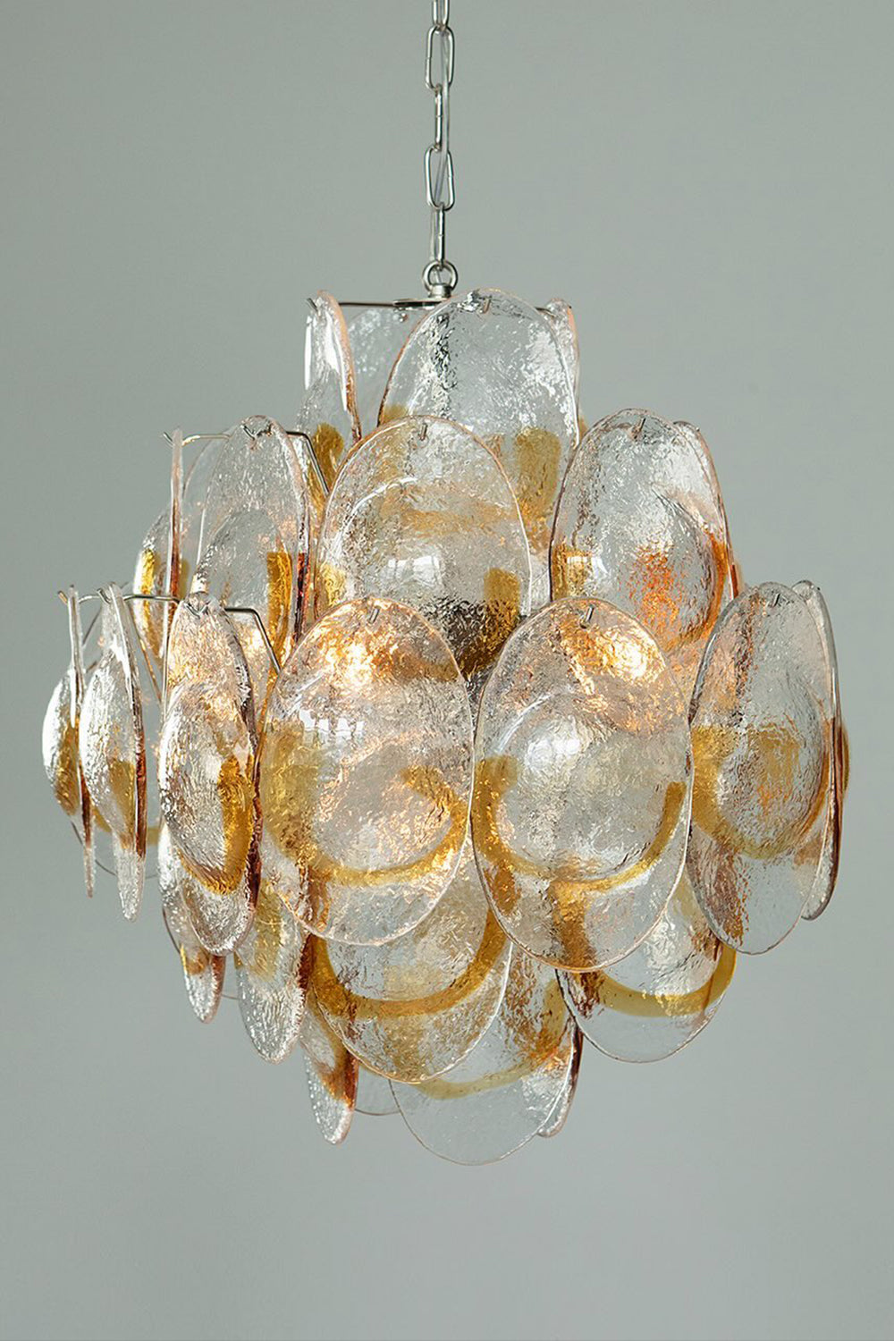Art Shell-Shaped Glass Chandelier - view 23 | vexalamps