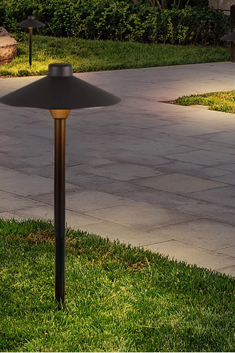 Mushroom Acrylic Outdoor Floor Lamp - view 9 | vexalamps