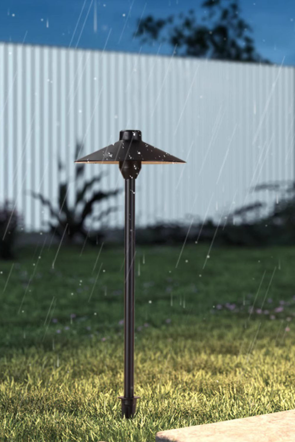 Mushroom Acrylic Outdoor Floor Lamp - view 12 | vexalamps