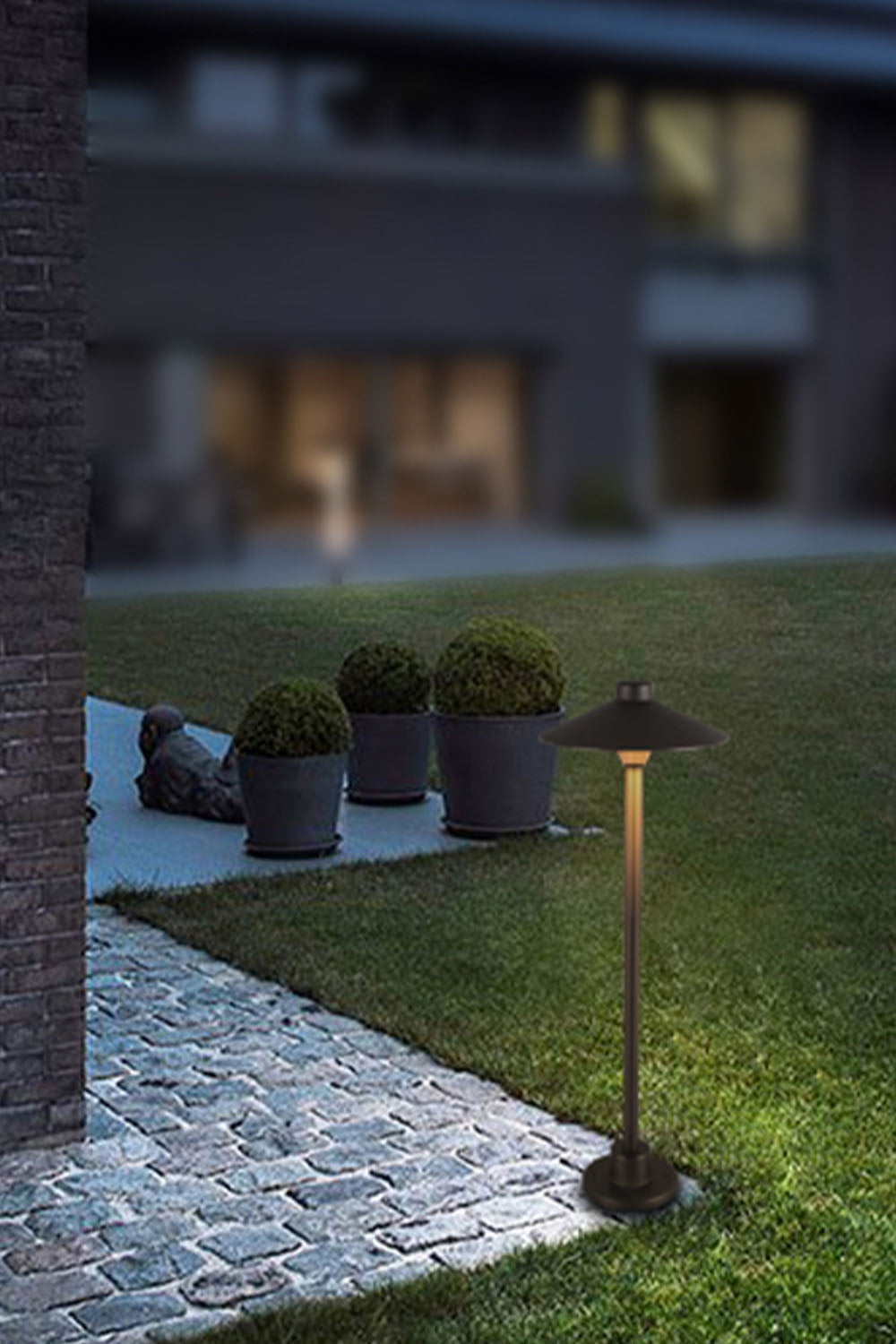 Mushroom Acrylic Outdoor Floor Lamp - view 14 | vexalamps