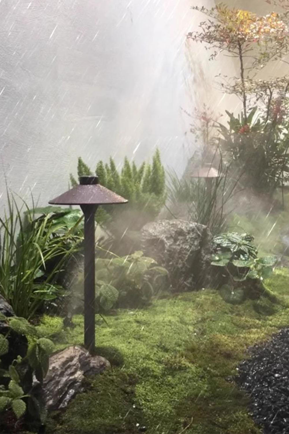 Mushroom Acrylic Outdoor Floor Lamp - view 16 | vexalamps