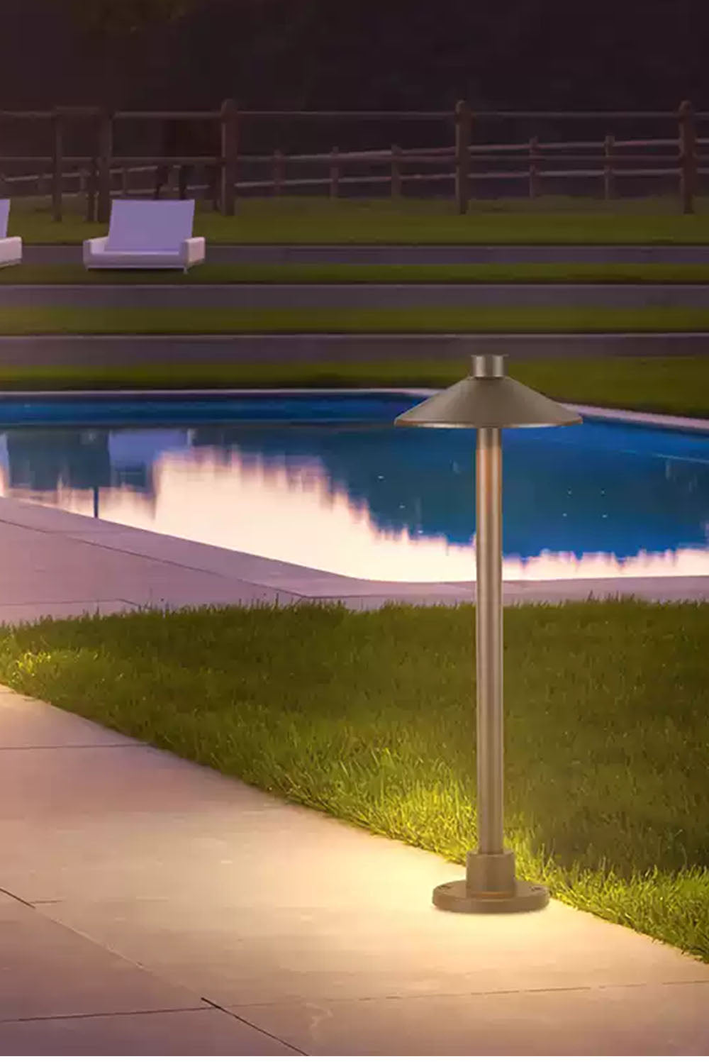Mushroom Acrylic Outdoor Floor Lamp - view 19 | vexalamps