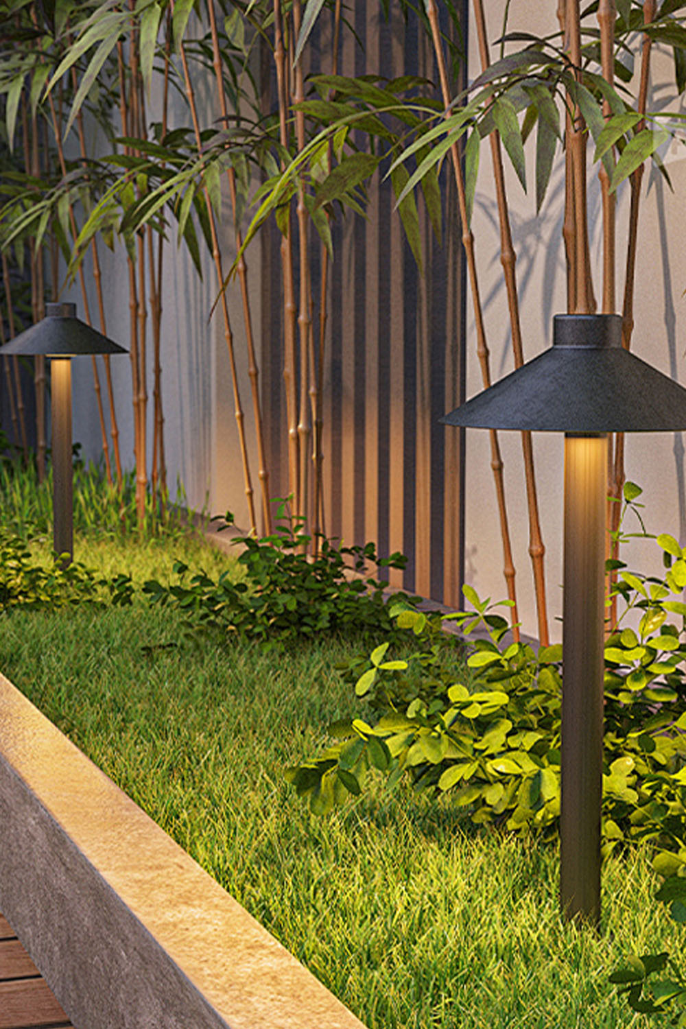 Mushroom Acrylic Outdoor Floor Lamp - view 21 | vexalamps