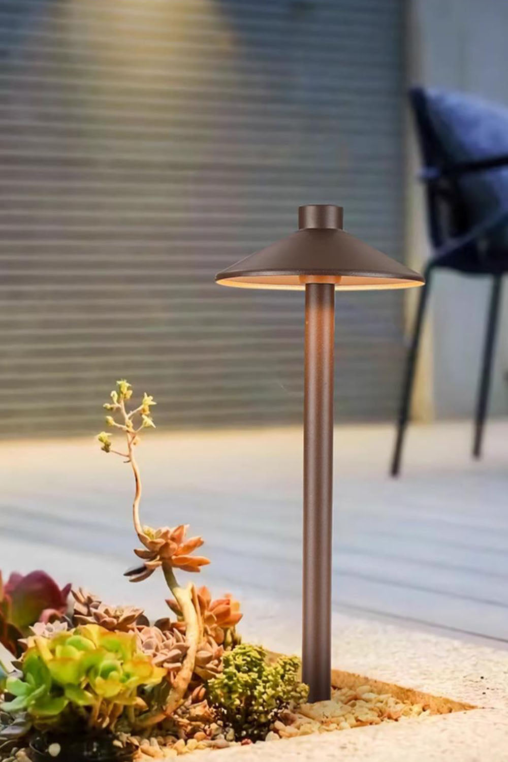 Mushroom Acrylic Outdoor Floor Lamp - view 2 | vexalamps