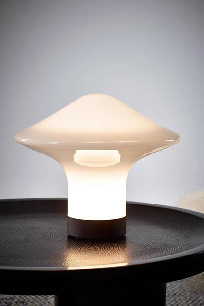 Mushroom Glass Table Lamp - view 2 | vexalamps