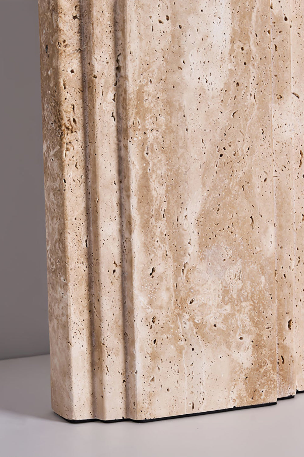 Natural Travertine Table Lamp - view 14 | vexalamps