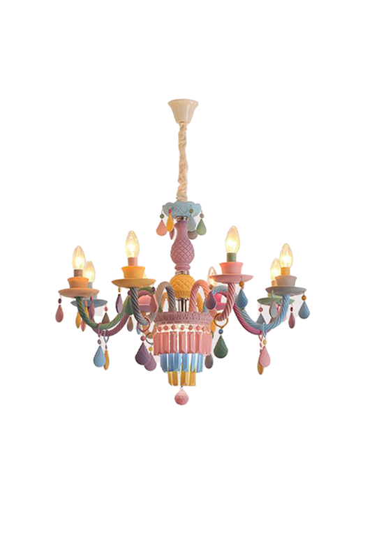 New Macaron Children's Candle Chandelier | vexalamps