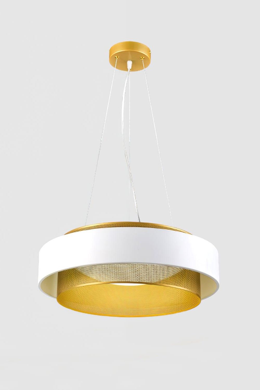 Nolan Vintage Gold Pendant Light - view 15 | vexalamps