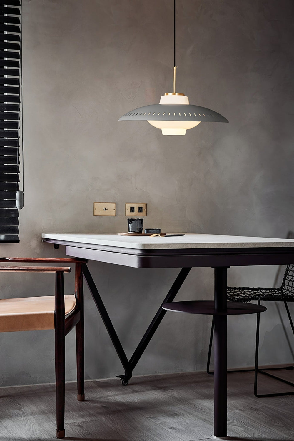 Opal Shade pendant Lamp - vexalamps
