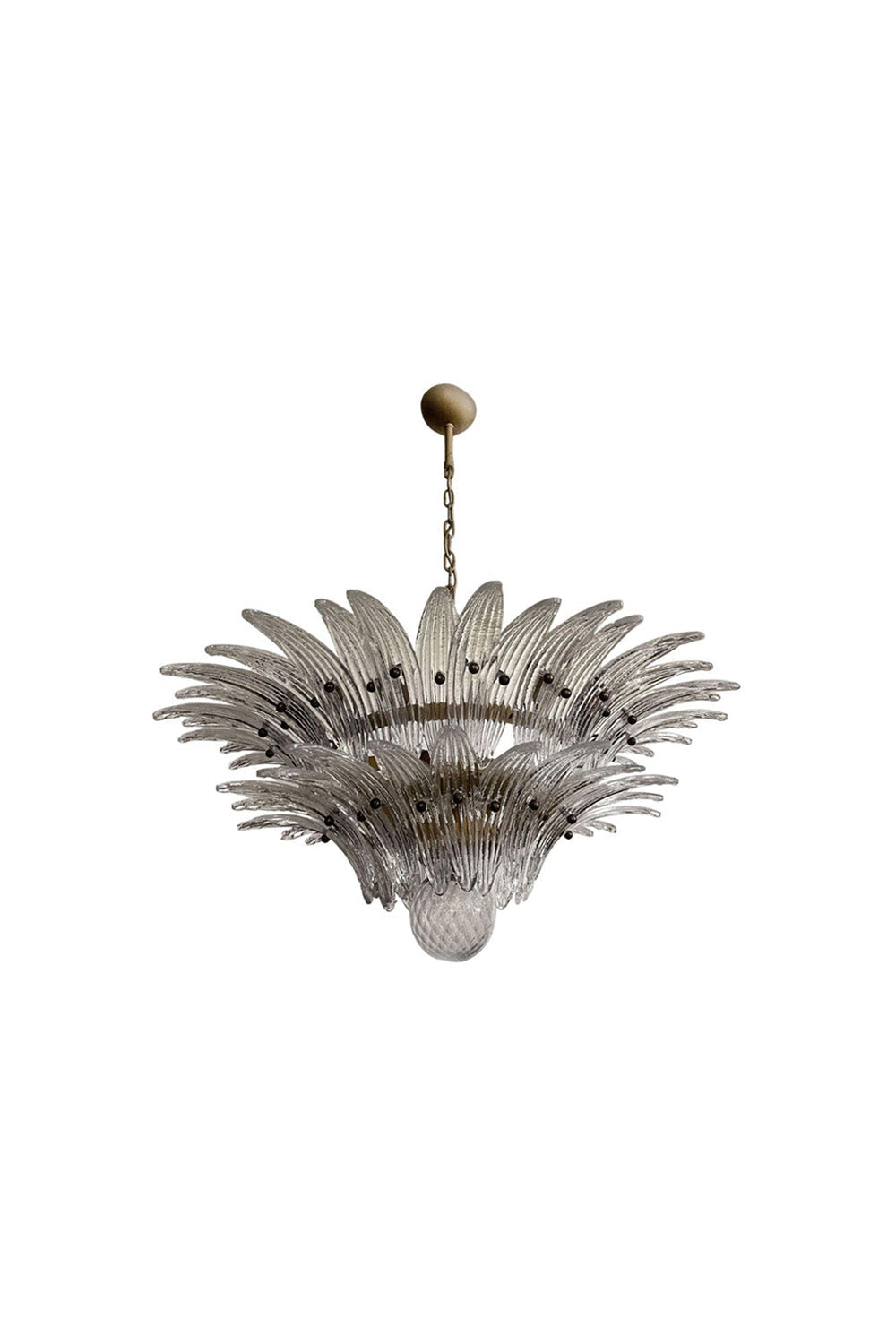 Original Art Palmette Crystal Chandelier | vexalamps