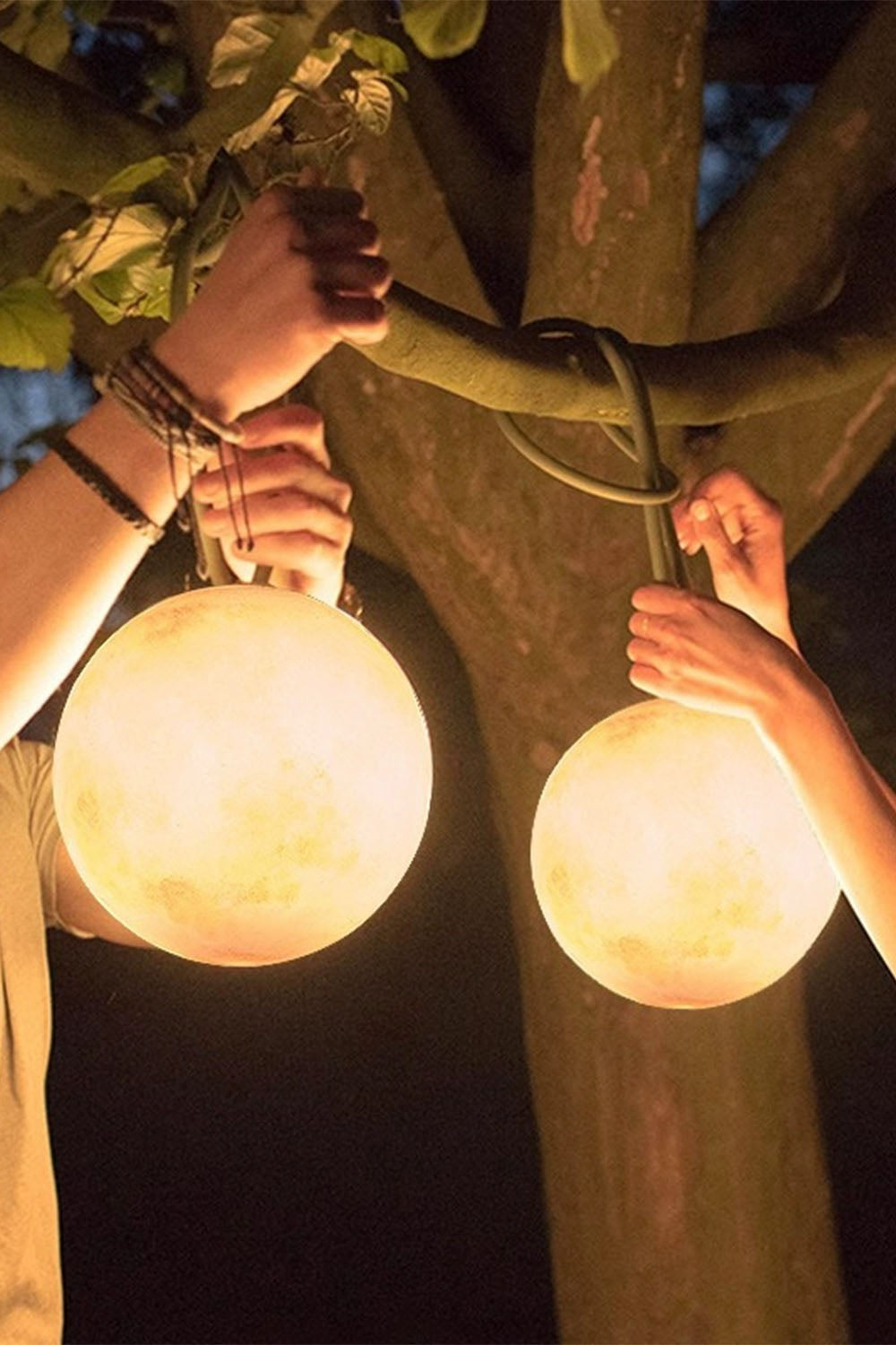 Outdoor Moon Pendant Lamp - view 5 | vexalamps
