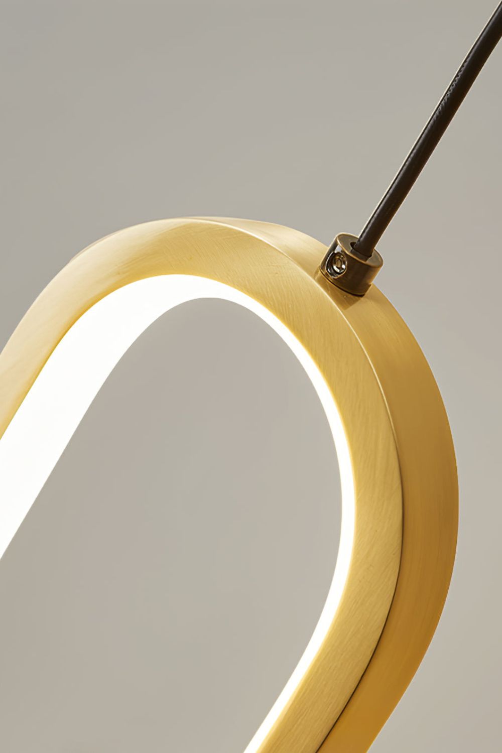 Oval LED Brass Wall Lamp - vexalamps